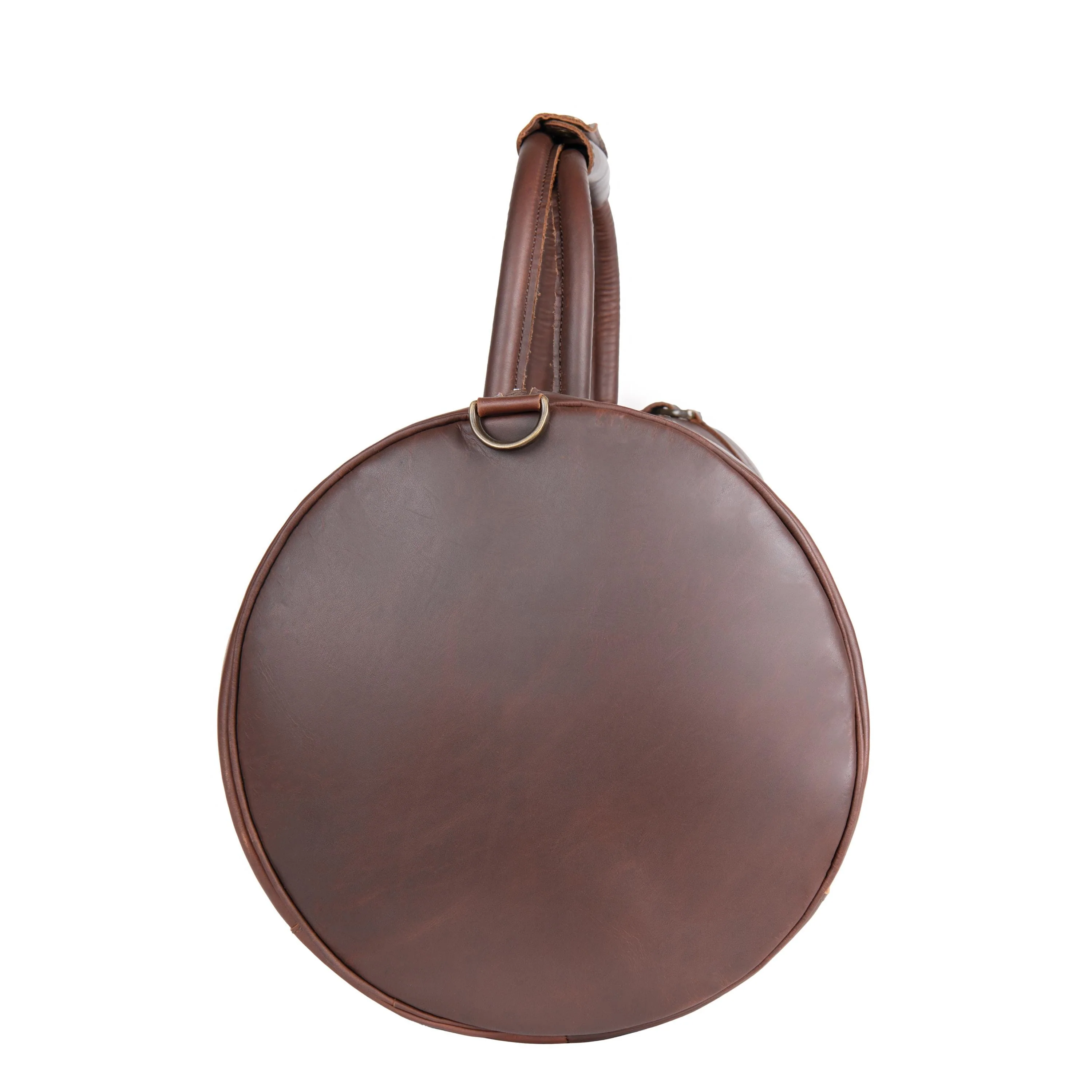 Laser Personalized Leather Duffle Bag - Image 9