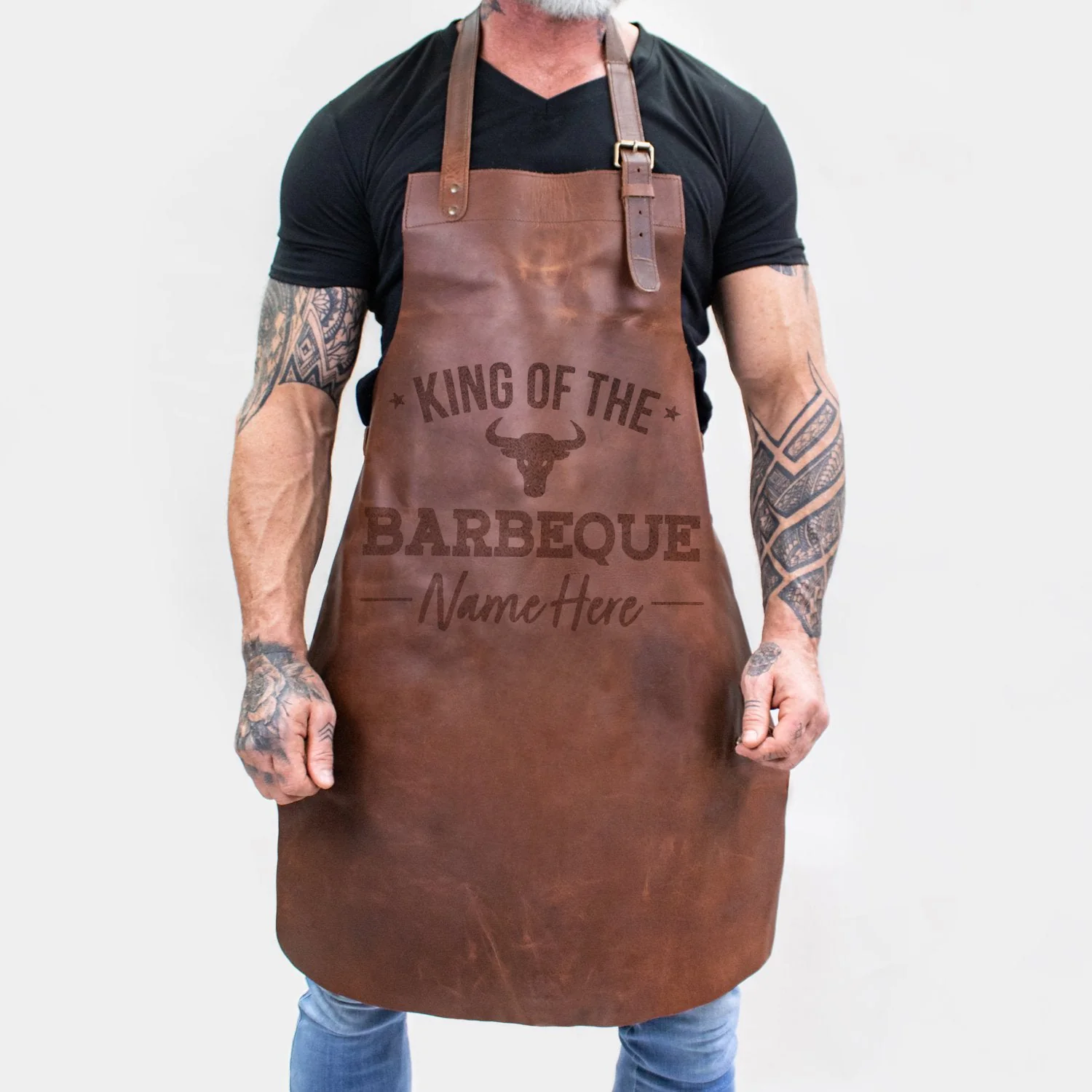 Personalized Barbecue Apron - Image 5