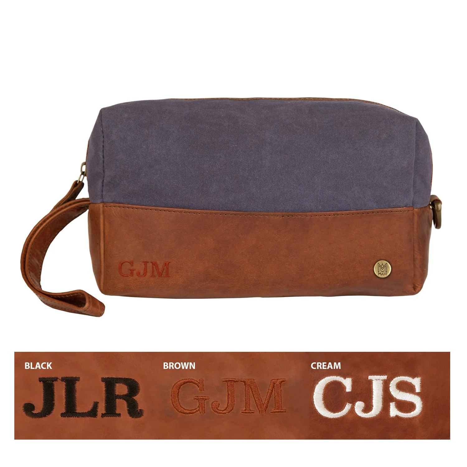Navy Canvas Dopp Kitt - Image 3